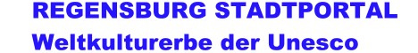 Logo Regensburg Stadtportal